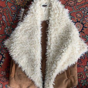 Ella Moss Sherpa Vest Sz. S/M